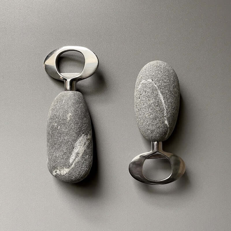 Stainless Steel Stone Opener from Funky Rock Designs at Pinch in Northampton, MA