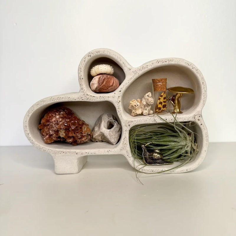 Cave of Inspo #2 in Stone Cement from The Minimalist Ceramist at Pinch in Northampton, MA