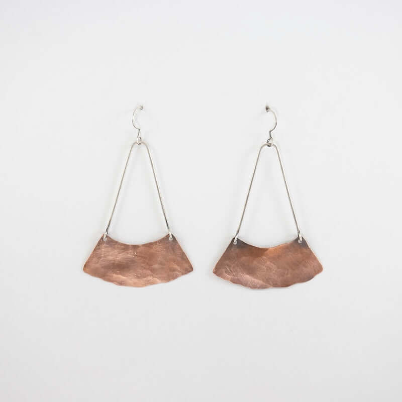 Copper Cavan Earrings at PINCH