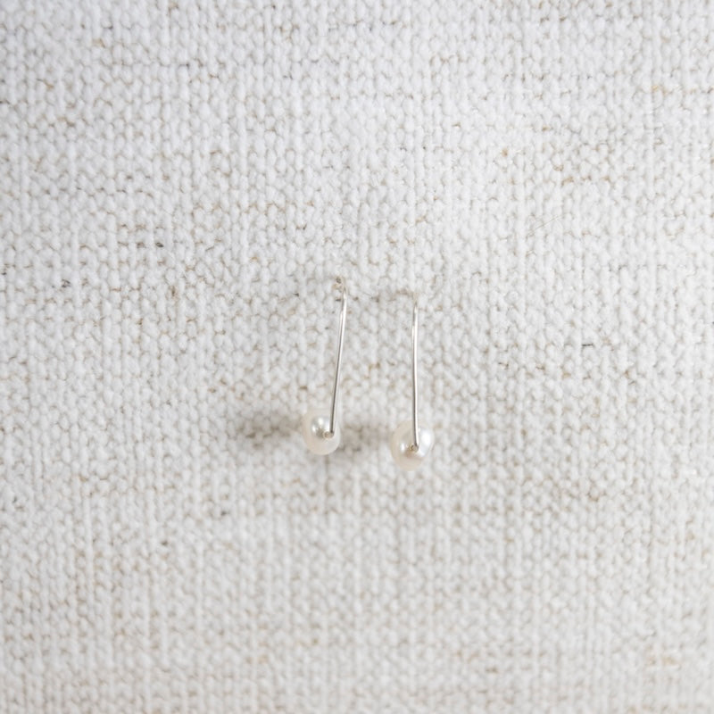 Pearl Hook Earrings