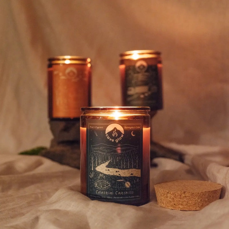 Celestial Catskills 12oz Candle from Cave Glow Studio at Pinch in Northampton, MA