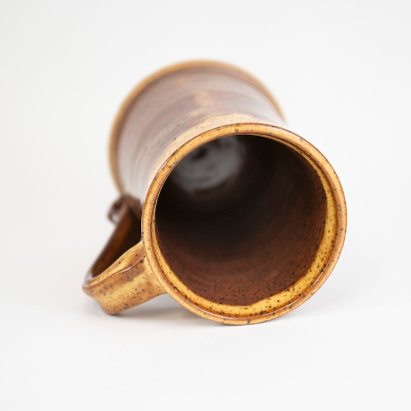 Yellow Stein Mug from Twice Baked Pottery at Pinch in Northampton, MA