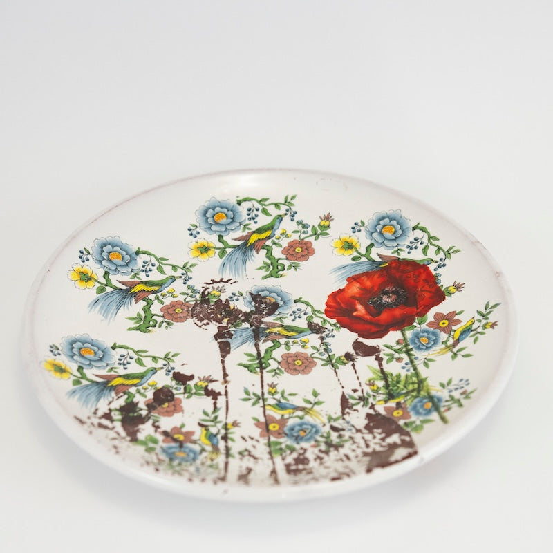 Floral Plate from Justin Rothshank at Pinch in Northampton, MA