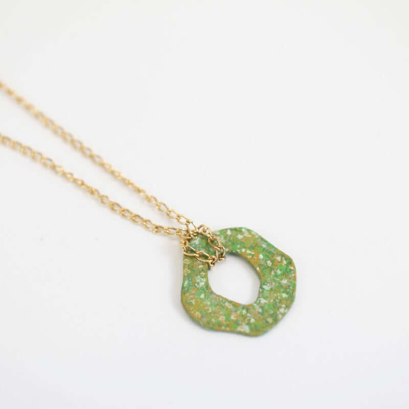 Mancha Necklace in Green Stone from Sibilia at Pinch in Northampton, MA