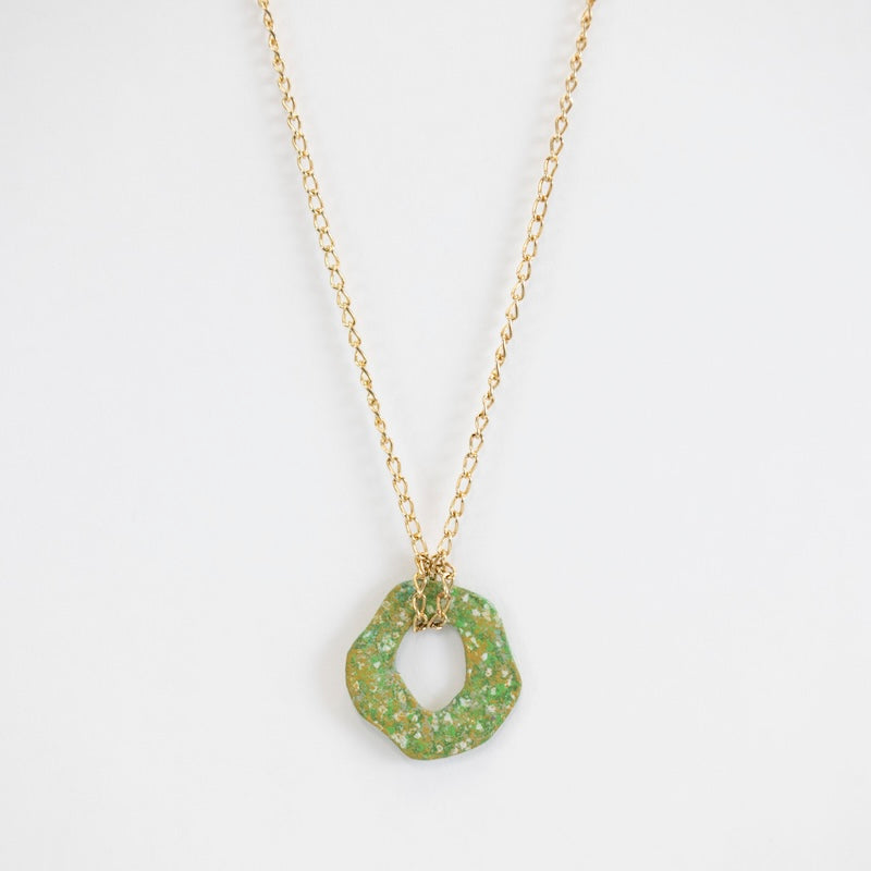 Mancha Necklace in Green Stone from Sibilia at Pinch in Northampton, MA