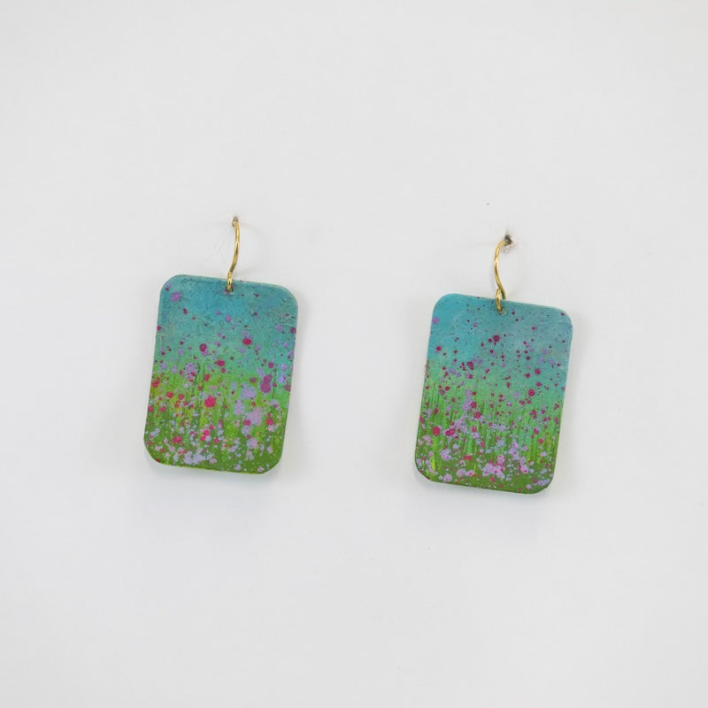 Canvas Earrings in Meadow from Sibilia at Pinch in Northampton, MA