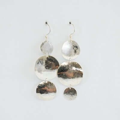 Elissa Earrings in Sterling Silver at PINCH