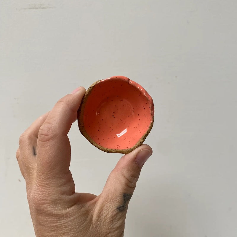 Ring Dish in Coral from Carmiclay at Pinch in Northampton, MA