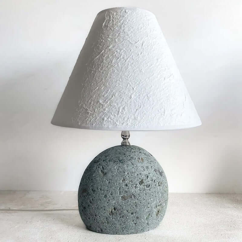 Single Stone Lamp from Funky Rock Designs at Pinch in Northampton, MA