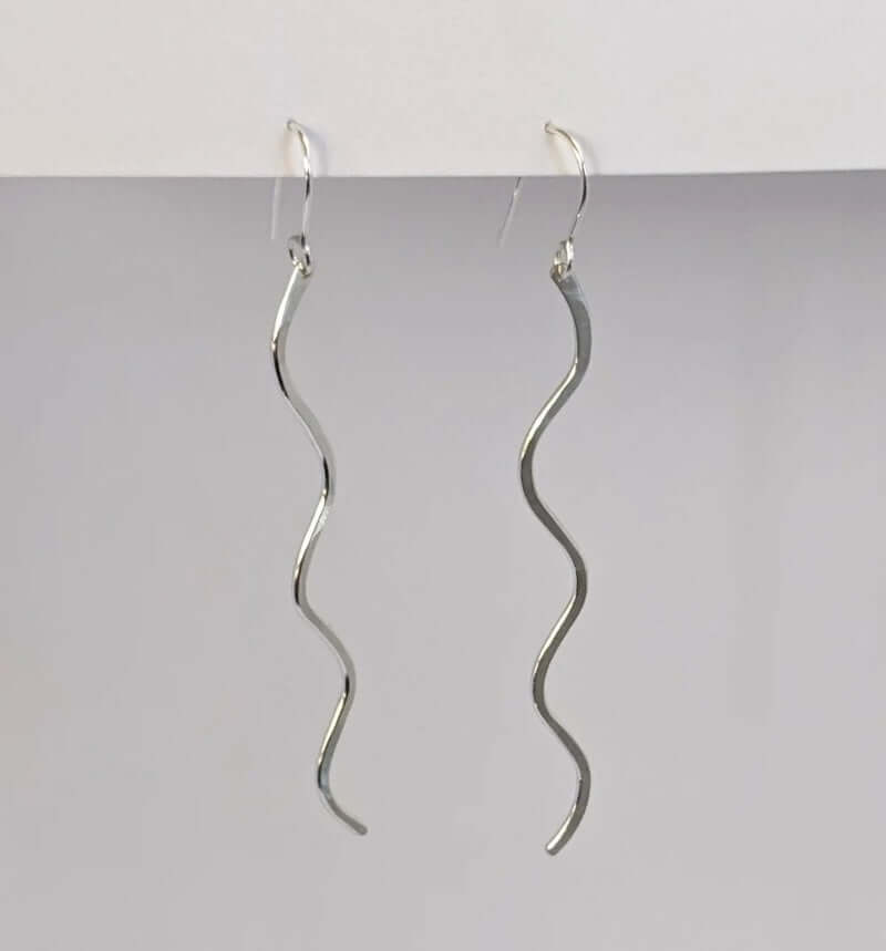 Squiggle Dangle Earrings from Rachel Gunnard at Pinch in Northampton, MA