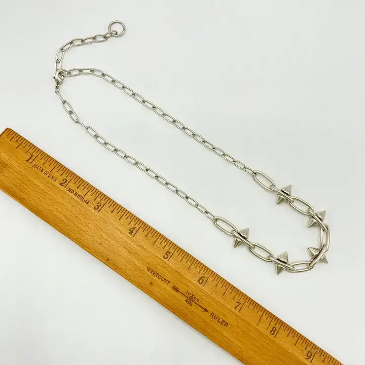 Chunky Spike Necklace at PINCH