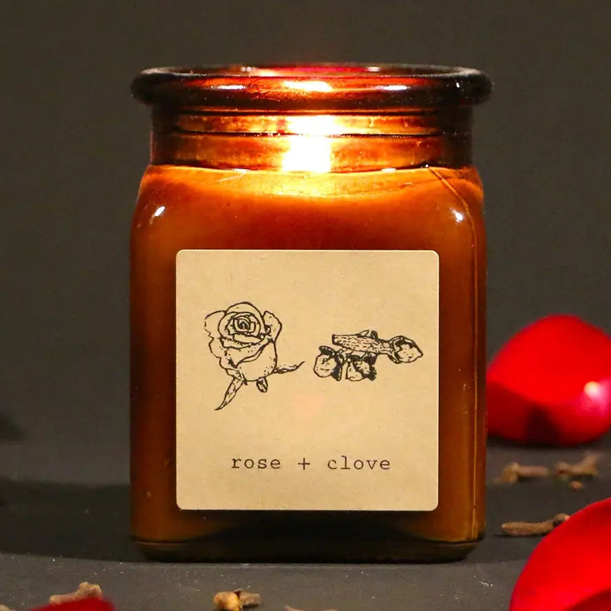 Rose + Clove Candle