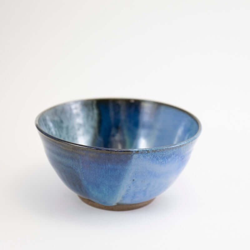 Small Footed Bowl in Sky Glaze