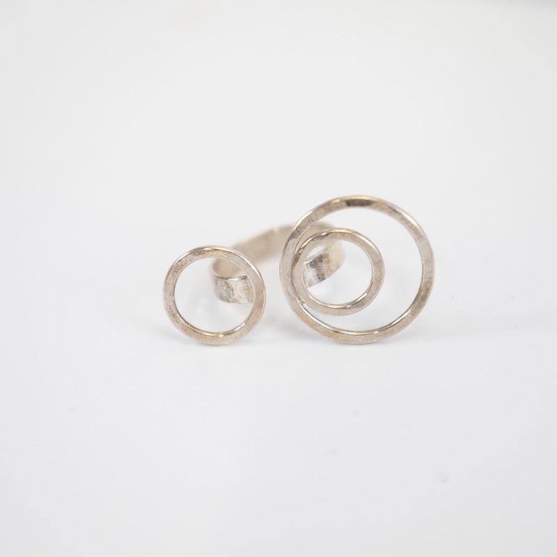 Sputnik Adjustable Ring from Little Cat Metals at Pinch in Northampton, MA