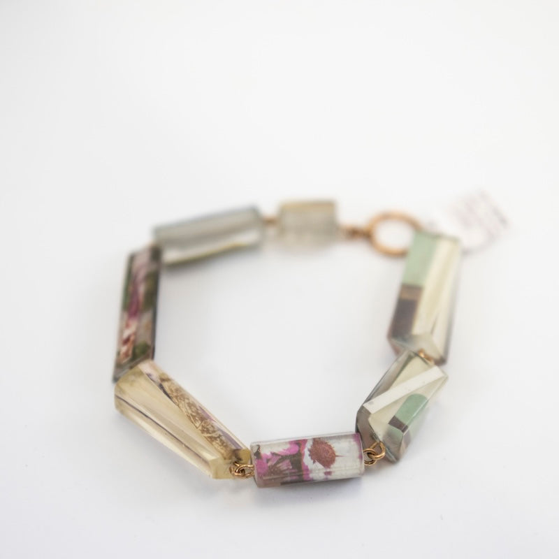 Slender Collage Bracelet from Jen Smith at Pinch in Northampton, MA