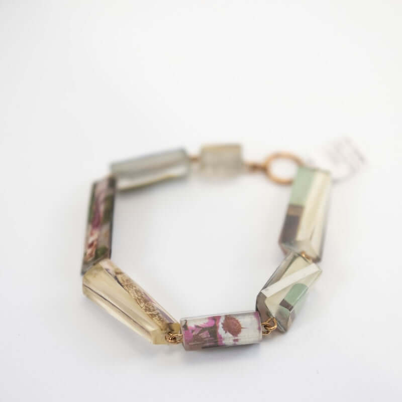 Slender Collage Bracelet from Jen Smith at Pinch in Northampton, MA