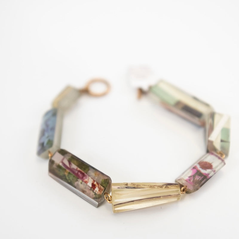 Slender Collage Bracelet from Jen Smith at Pinch in Northampton, MA