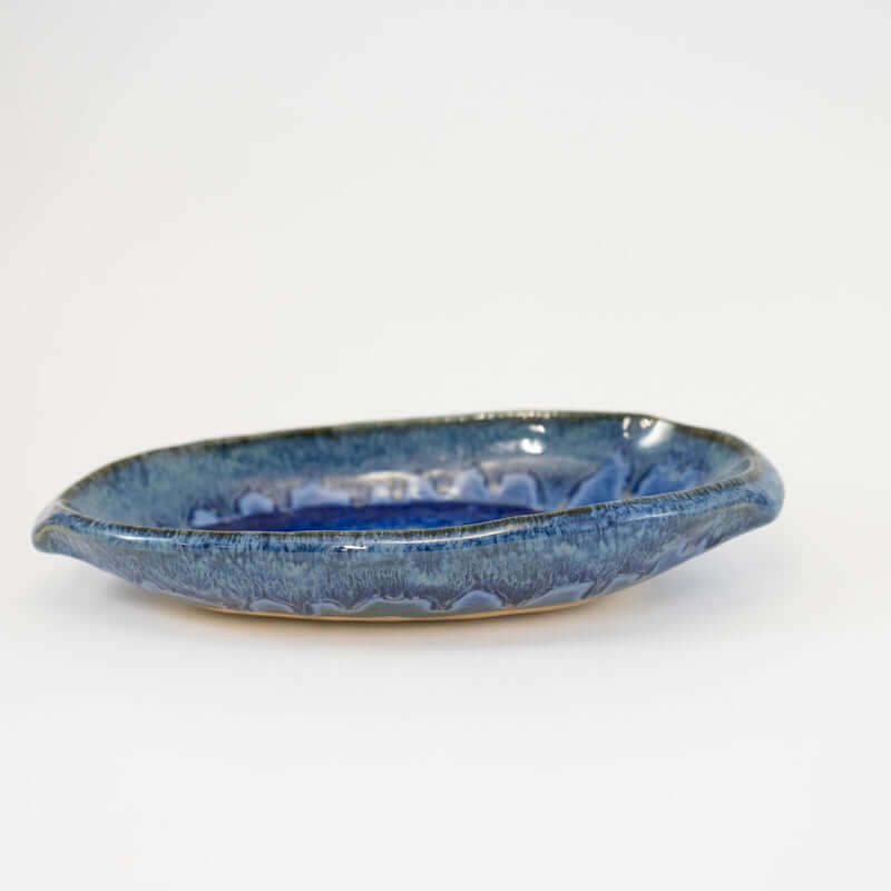 Butter Dish in Starry Night Glaze from Dock 6 Pottery at Pinch in Northampton, MA