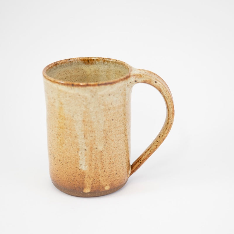 Cylinder Mug in Brown Glaze from Joy Friedman at Pinch in Northampton, MA