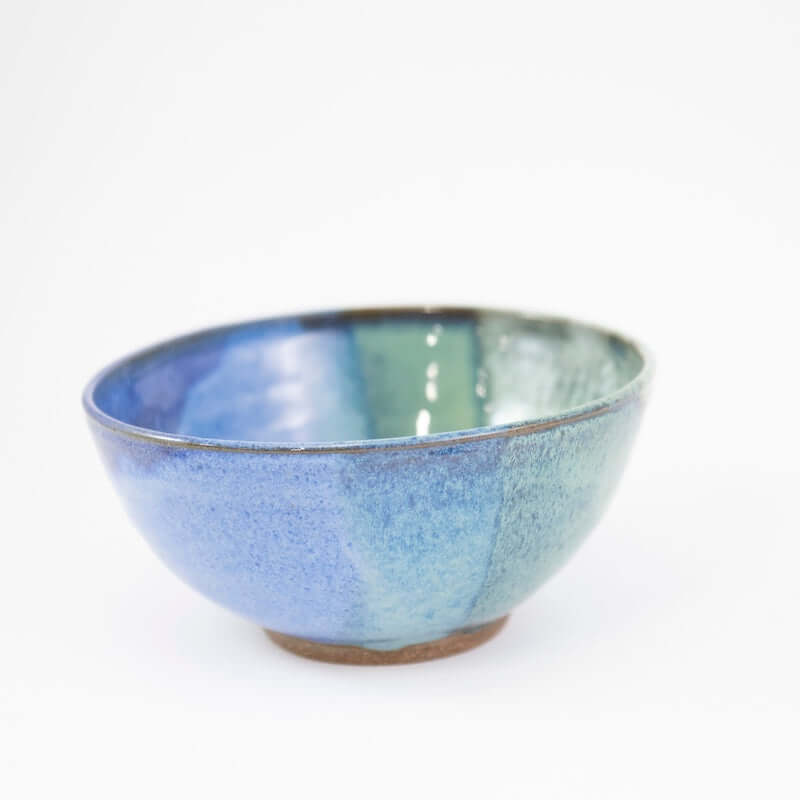 Small Footed Bowl in Anna's Lake Glaze from Joy Friedman at Pinch in Northampton, MA