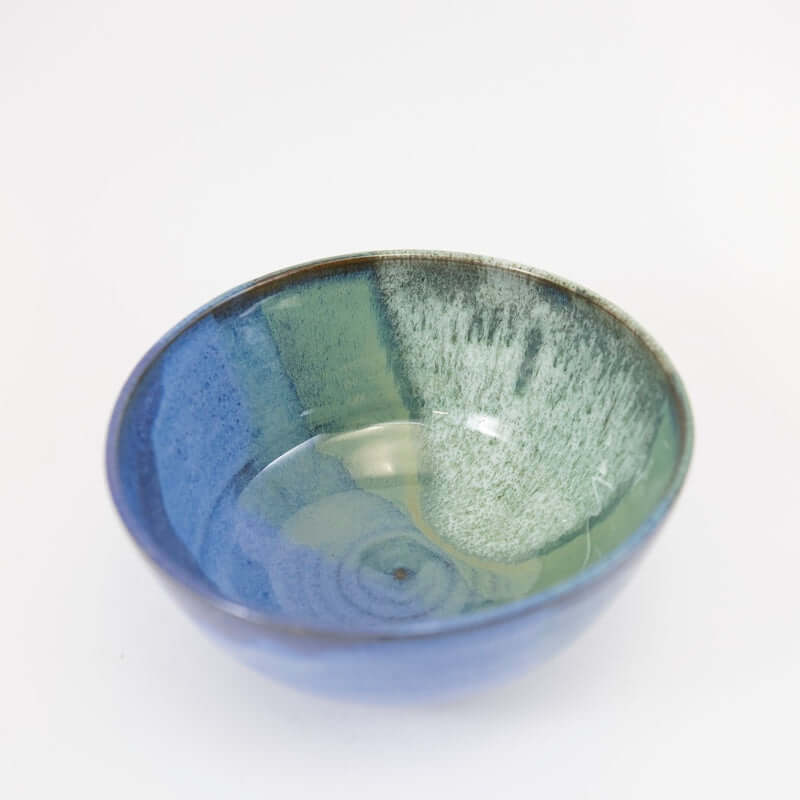 Small Footed Bowl in Anna's Lake Glaze from Joy Friedman at Pinch in Northampton, MA