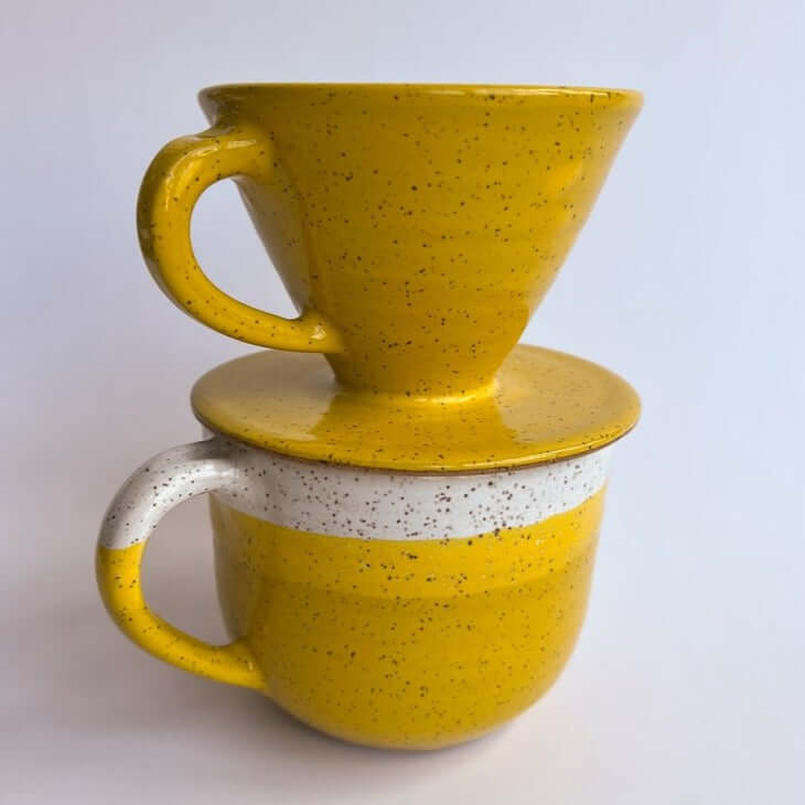Coffee Pourover in Yellow at PINCH