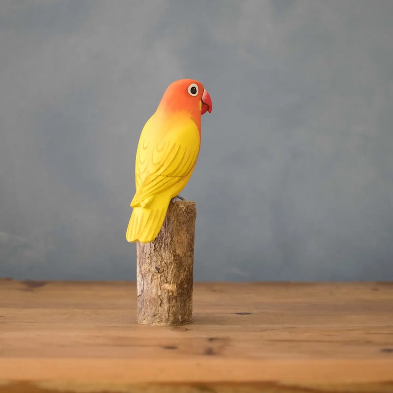 Love Bird - Orange - 7.5"H from Aviologie at Pinch in Northampton, MA