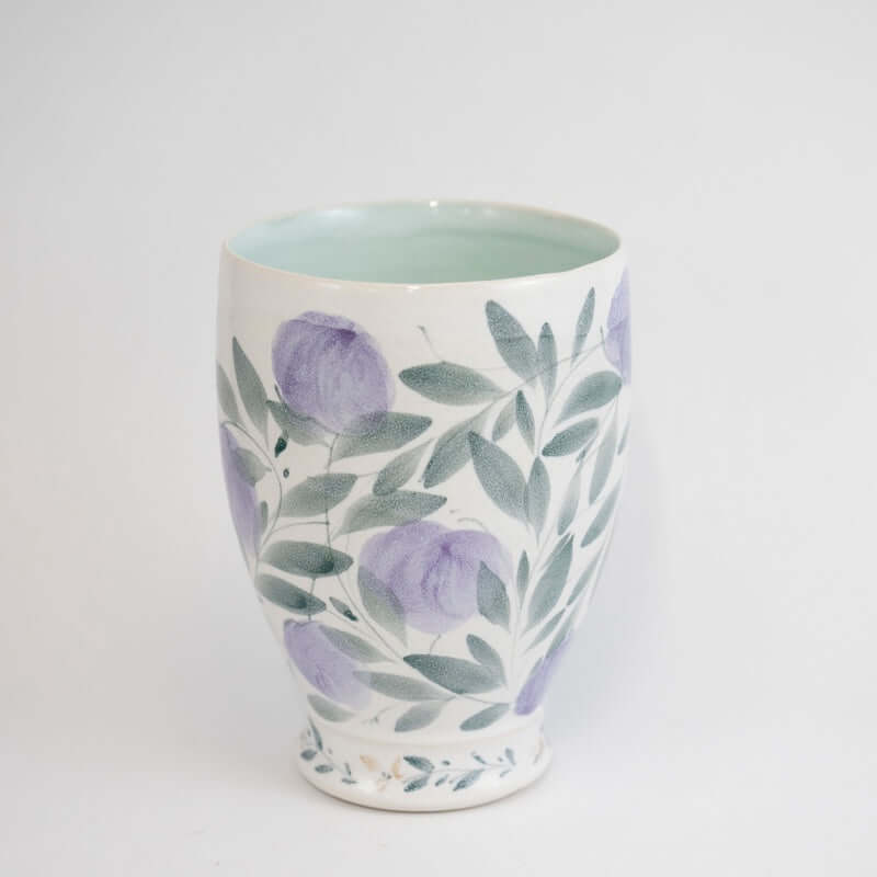 Large Vase with Lavender Flowers from Megan Hart at Pinch in Northampton, MA