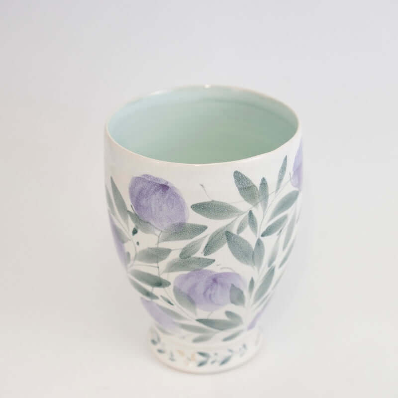 Large Vase with Lavender Flowers from Megan Hart at Pinch in Northampton, MA