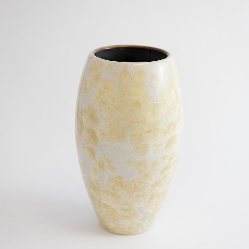 White Egg Vase