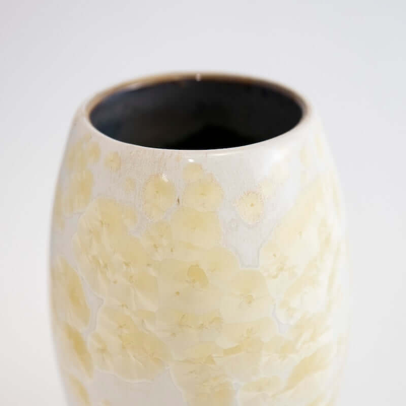White Egg Vase