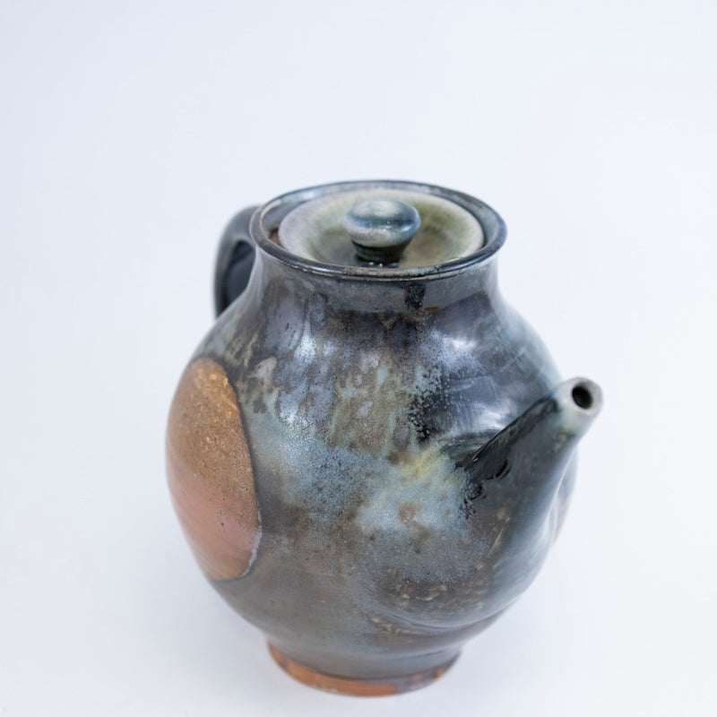 Wood Fired Birch Glaze Teapot