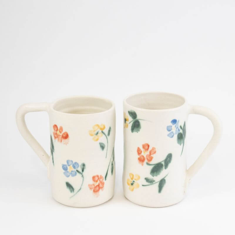 Mixed Impatiens Mug at PINCH