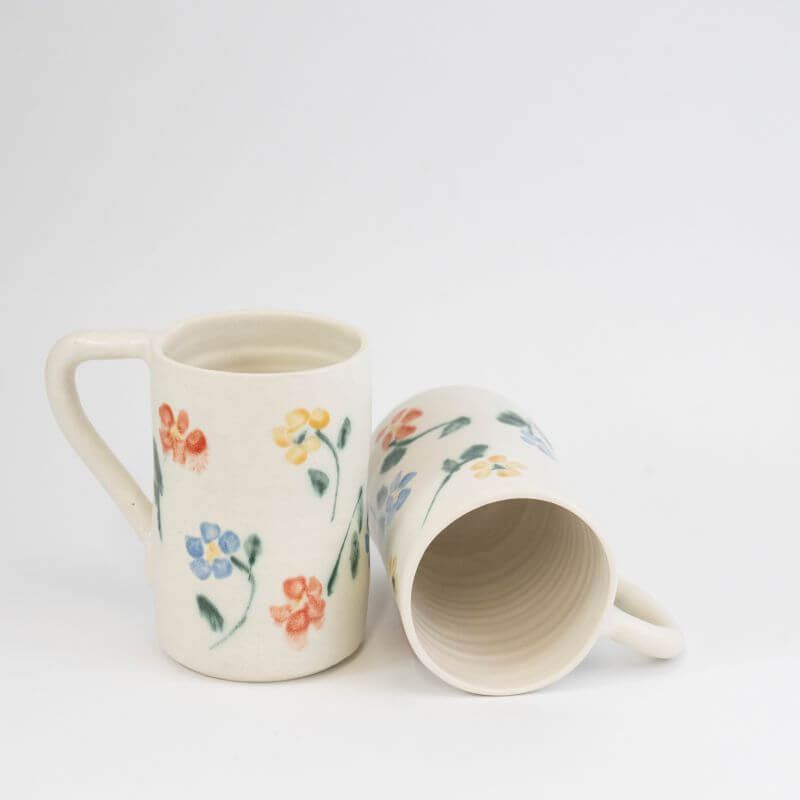 Mixed Impatiens Mug at PINCH