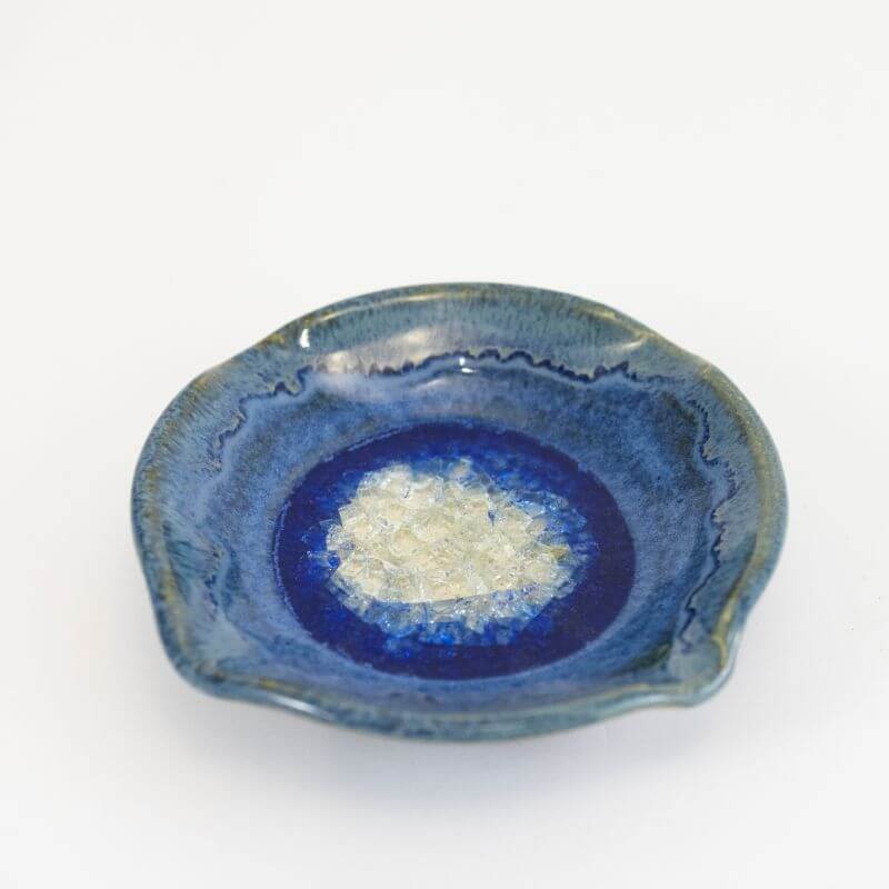 Ripple Dish in Starry Night Glaze at PINCH