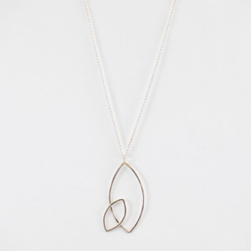 Double Leaf Necklace