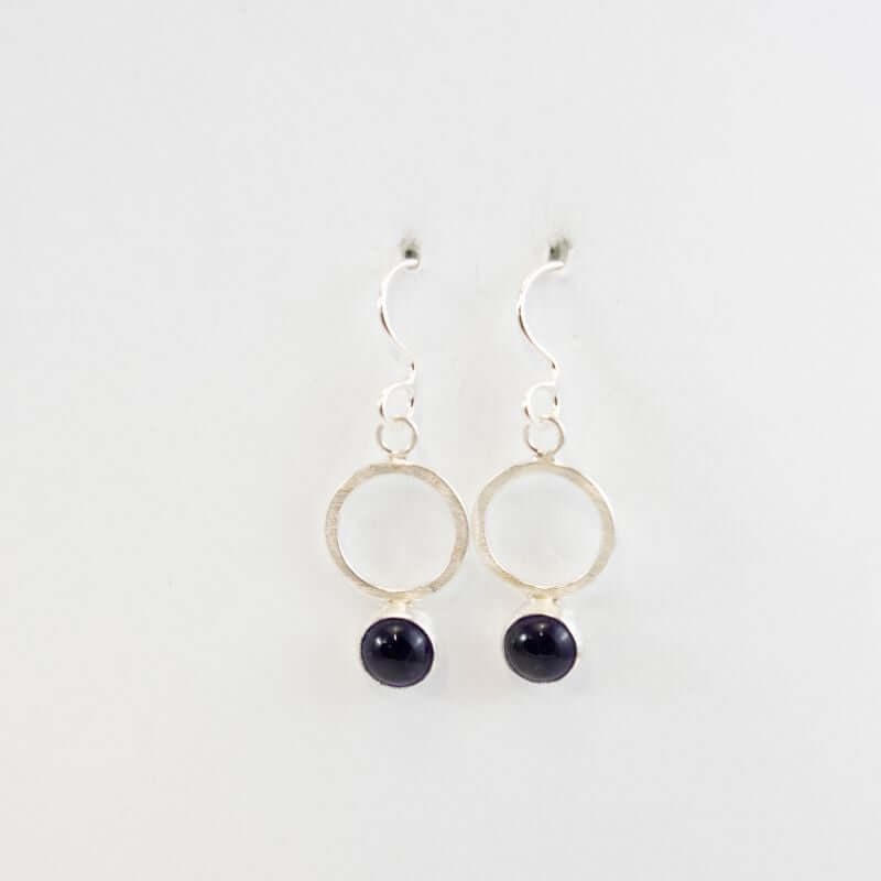 Oh Earrings with Amethyst at PINCH