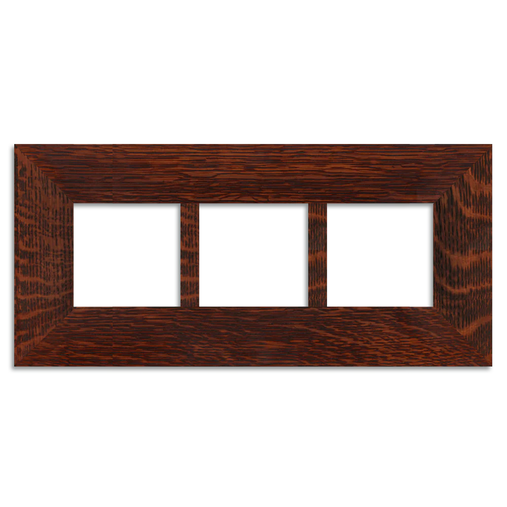 4x4 Triple Oak Park Frame from Motawi Tileworks at Pinch in Northampton, MA