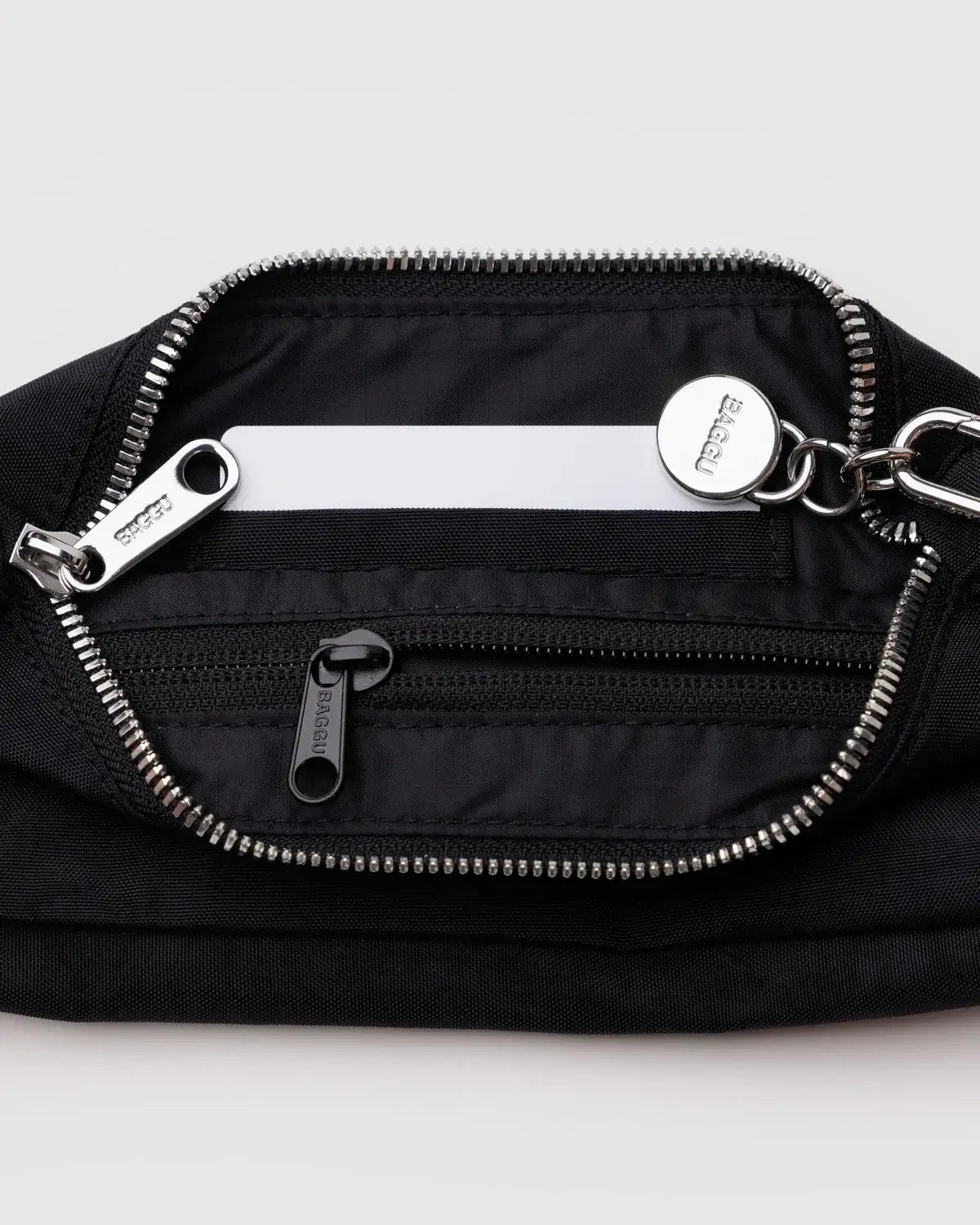 Nylon Pochette Bag in Black at PINCH