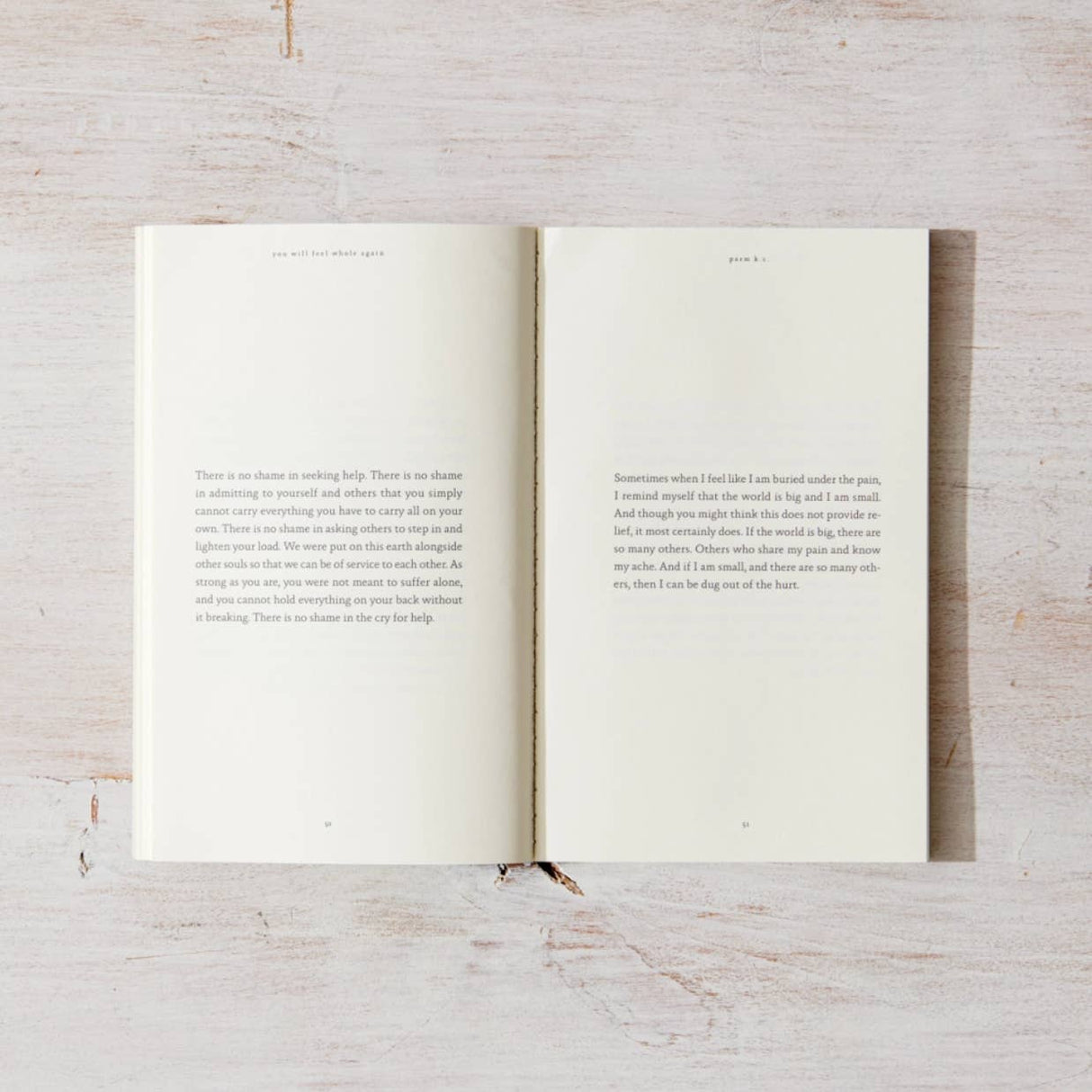 You Will Feel Whole Again from Thought Catalog at Pinch in Northampton, MA