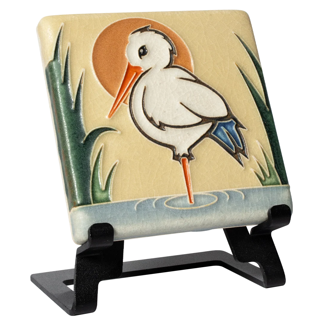 Baby Stork 4x4 Tile