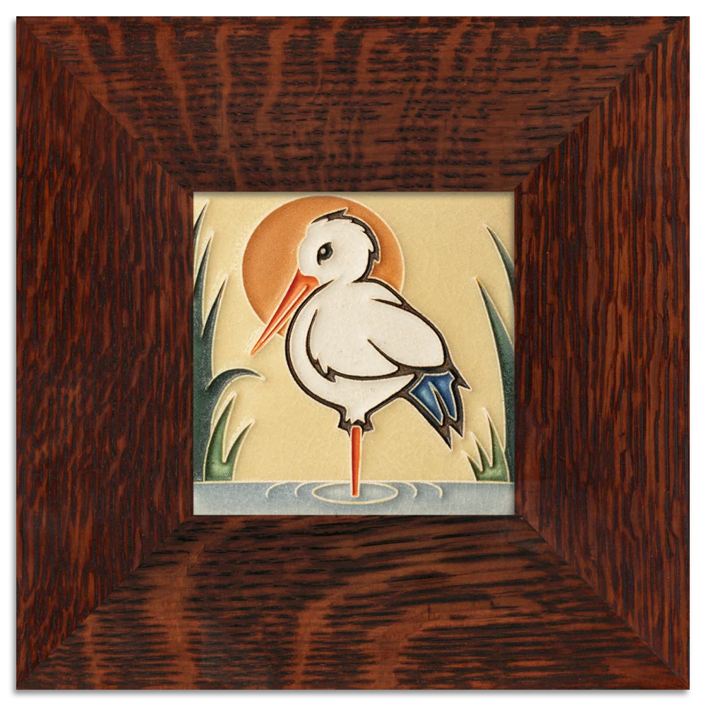 Baby Stork 4x4 Tile