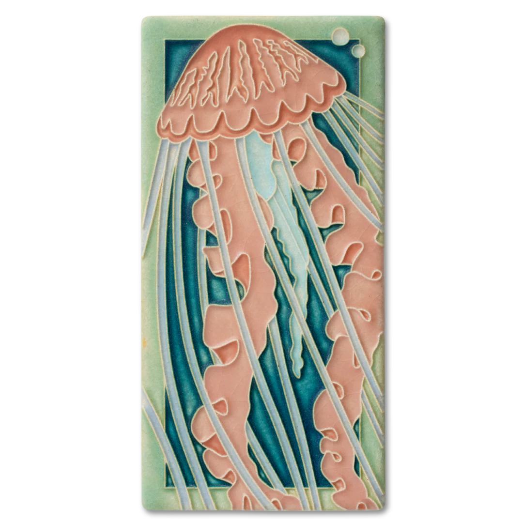 4x8 Jellyfish Tile in Mint