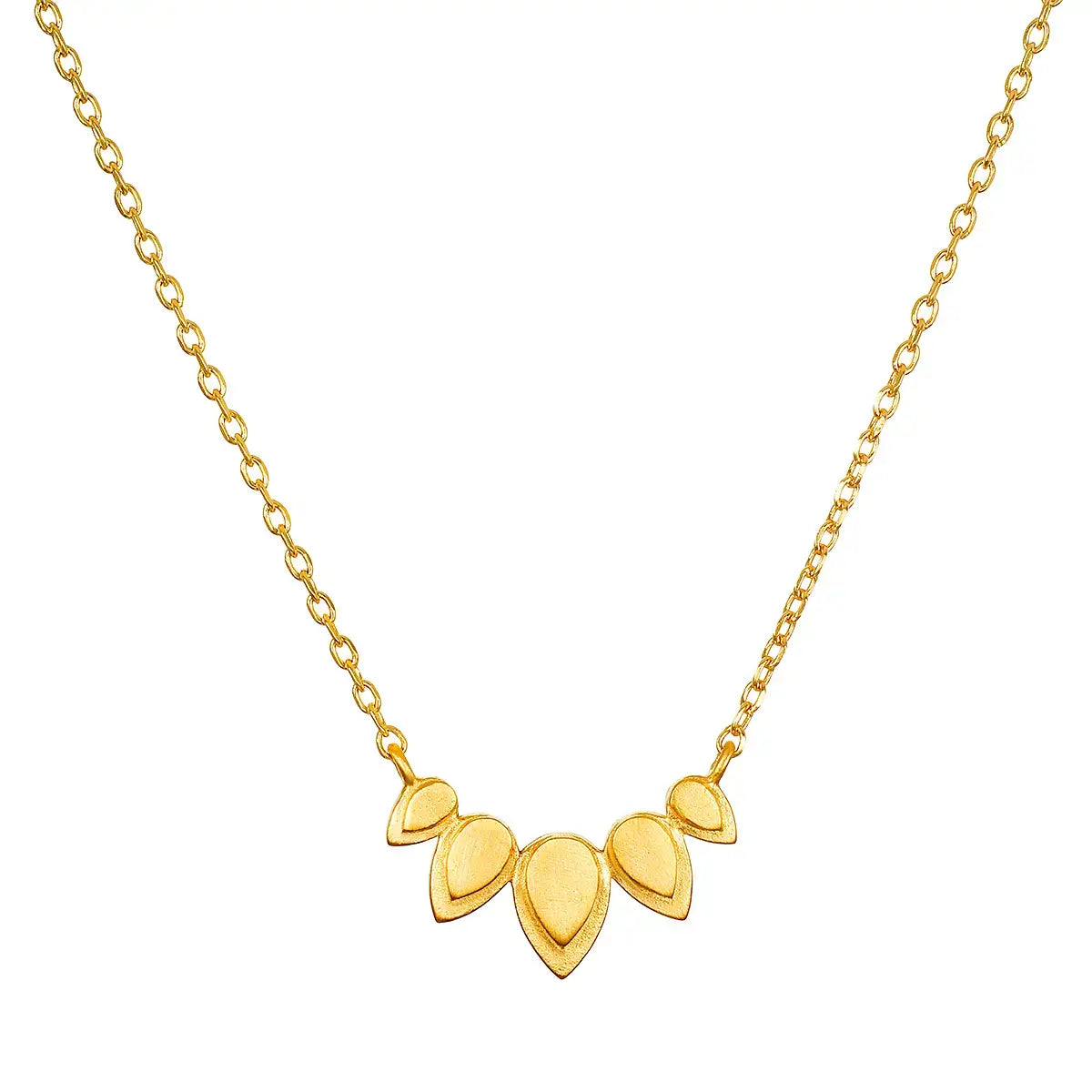 Lotus Petal Necklace at PINCH