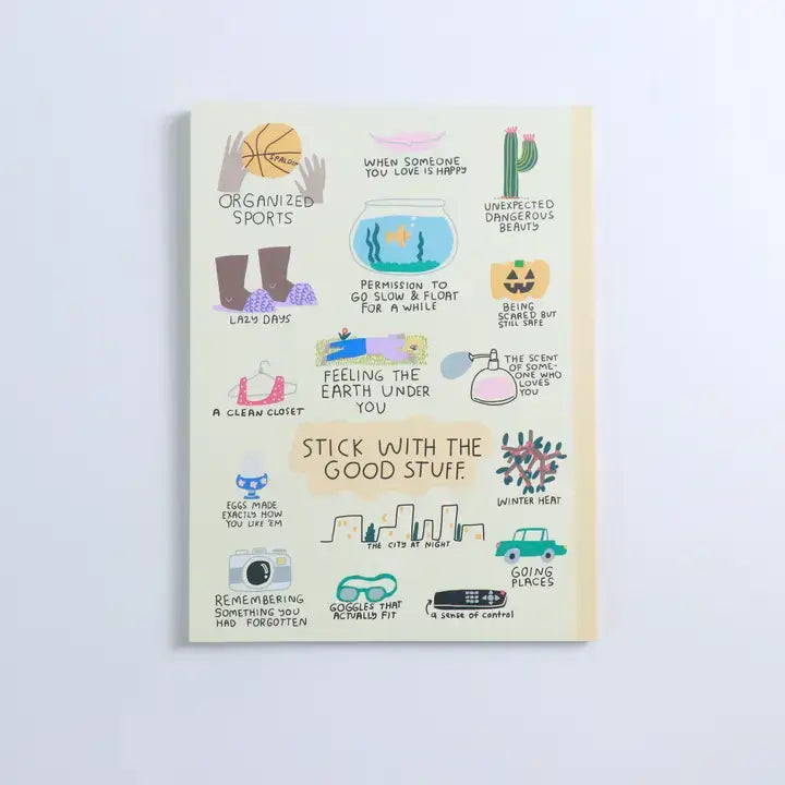 Only Good Things Sticker book at PINCH