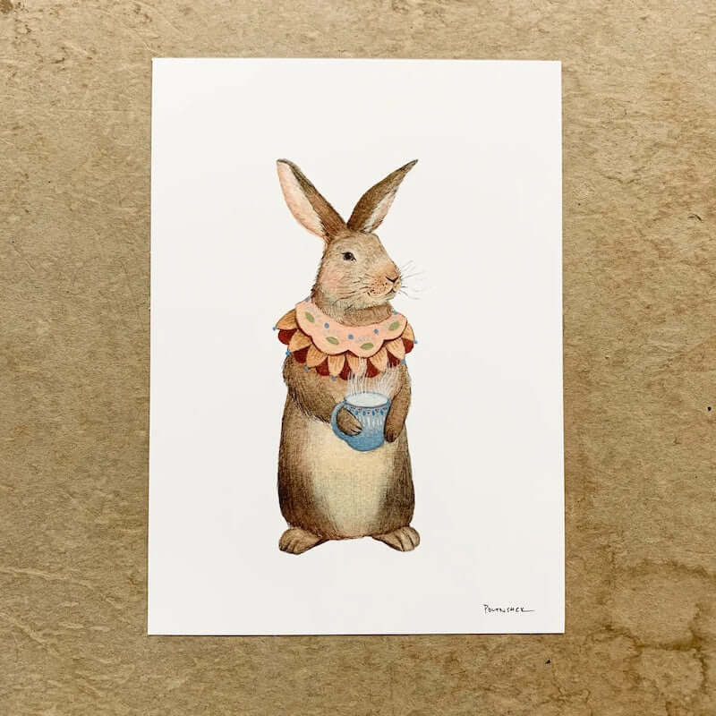 Freda's Tea 5x7 Print from Polanshek of the Hills at Pinch in Northampton, MA