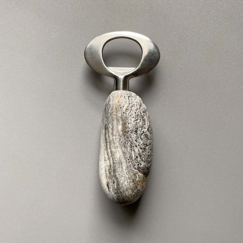 Stainless Steel Stone Opener from Funky Rock Designs at Pinch in Northampton, MA