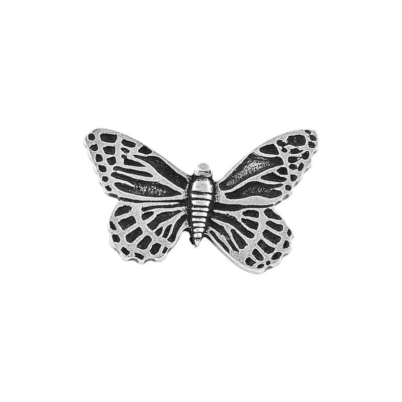 Pocket Charm Butterfly from Danforth Pewter at Pinch in Northampton, MA