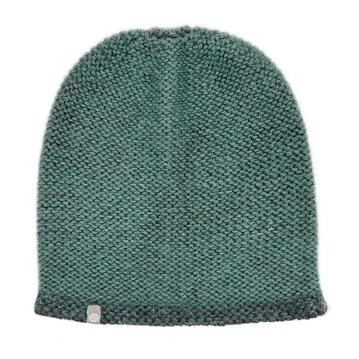 Alpaca Trail Beanie in Seagreen