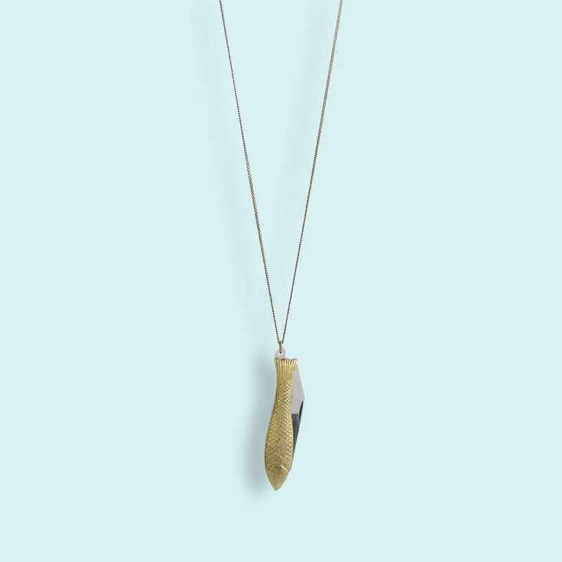 Fish Knife Necklace at PINCH